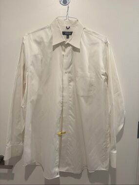 Kenneth Cole Reaction Men's Ivory Dress Shirt